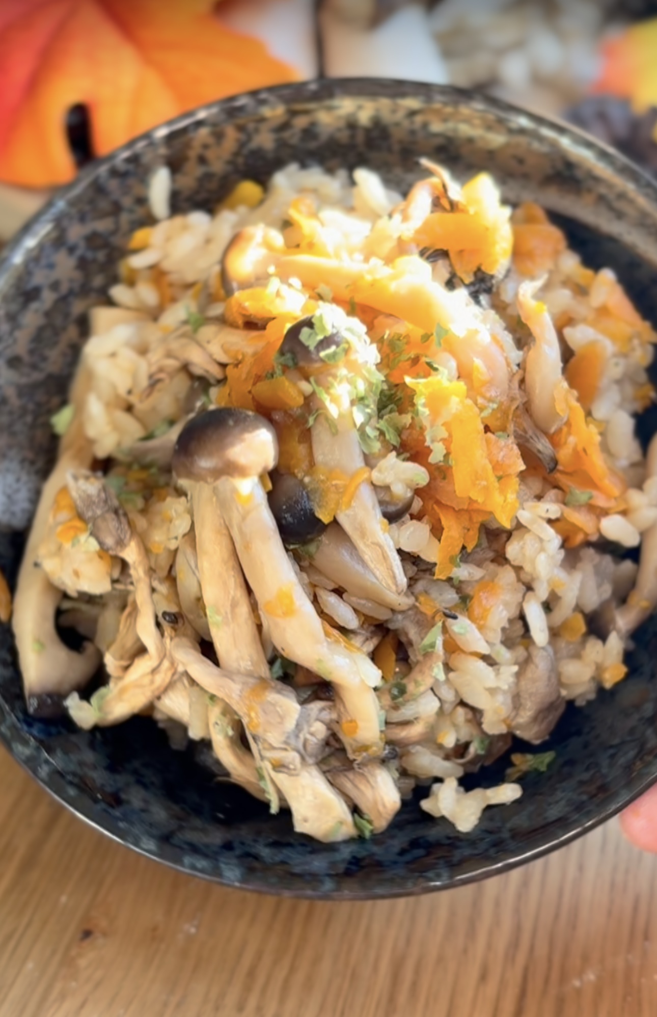 Japanese Mushroom Rice きのこご飯