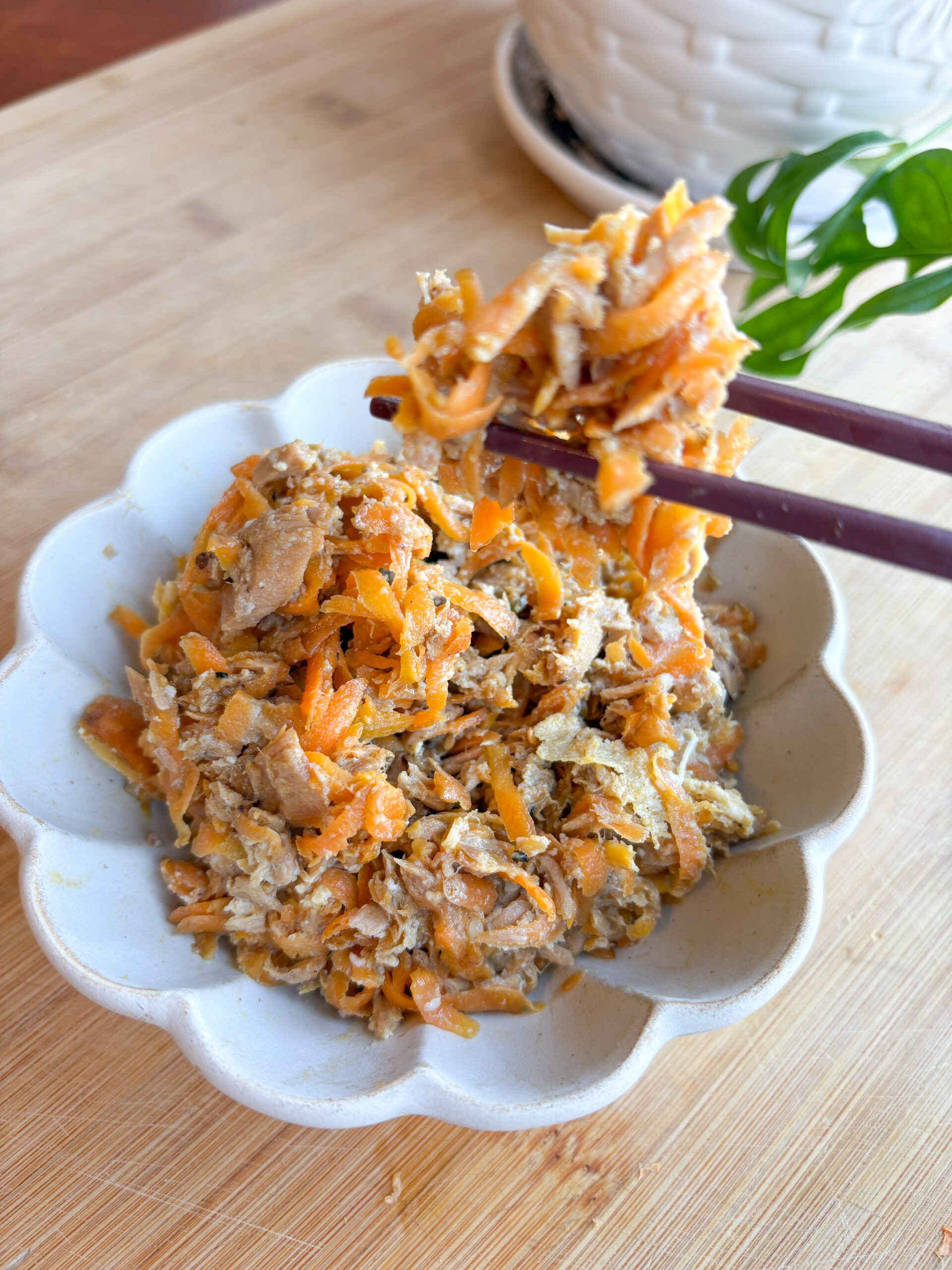 Carrot & Egg Stir-Fry にんじんしりしり